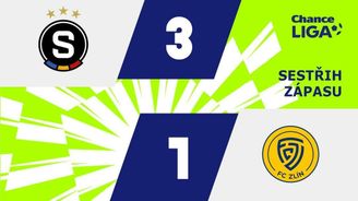 SESTŘIH: Sparta - Zlín 3:1. Rrahmani se dotáhl na čelo nejlepších střelců, návrat Panáka vítězný SESTŘIH: Sparta - Zlín 3:1. Rrahmani se dotáhl na čelo nejlepších střelců, návrat Panáka vítězný
