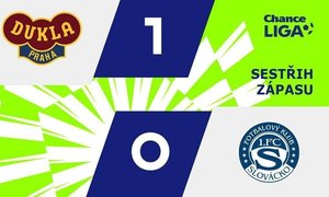 SESTŘIH: Dukla - Slovácko 1:0. Důležitá výhra pro soubor Holoubka, Pražané se odrazili od chvostu SESTŘIH: Dukla - Slovácko 1:0. Důležitá výhra pro soubor Holoubka, Pražané se odrazili od chvostu