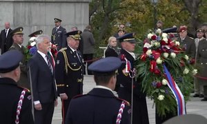 Pietní akt na Vítkově za účasti prezidenta Petra Pavla (28.10.2025) Pietní akt na Vítkově za účasti prezidenta Petra Pavla (28.10.2025)