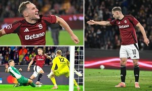Čím zaujal Kuchta: gólem, VAR oslavou i reakcí na vlastní trefu soupeře Čím zaujal Kuchta: gólem, VAR oslavou i reakcí na vlastní trefu soupeře