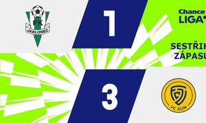SESTŘIH: Jablonec - Zlín 1:3. Překvapivá ztráta domácích, Ševci rozhodli hned v první půli SESTŘIH: Jablonec - Zlín 1:3. Překvapivá ztráta domácích, Ševci rozhodli hned v první půli