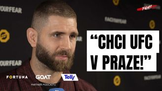 Procházka: Jednáme o soupeři, můžu bojovat v Bílém domě. Chci UFC v Praze Procházka: Jednáme o soupeři, můžu bojovat v Bílém domě. Chci UFC v Praze