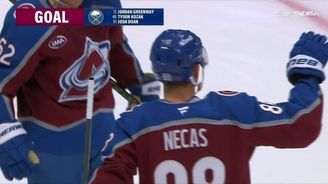 Nečas zářil proti Buffalu, zapsal čtyři body (2+2). Opět skóroval v první minutě Nečas zářil proti Buffalu, zapsal čtyři body (2+2). Opět skóroval v první minutě