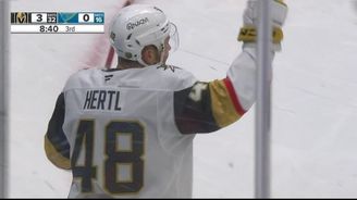 Hertl zpečetil výhru Vegas, zkušeně proměnil samostatný únik Hertl zpečetil výhru Vegas, zkušeně proměnil samostatný únik