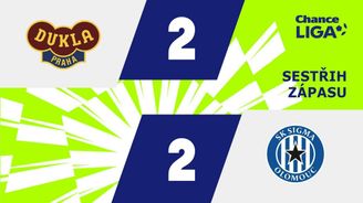 SESTŘIH: Dukla - Olomouc 2:2. Sigma poosmé za sebou neprohrála, remízu zařídil Vašulín SESTŘIH: Dukla - Olomouc 2:2. Sigma poosmé za sebou neprohrála, remízu zařídil Vašulín