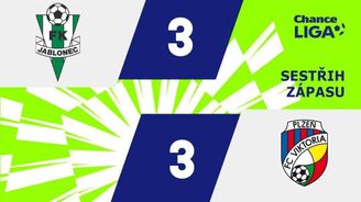 SESTŘIH: Jablonec - Plzeň 3:3. Gólová smršť na sněhu! Odvolaná penalta na konci SESTŘIH: Jablonec - Plzeň 3:3. Gólová smršť na sněhu! Odvolaná penalta na konci