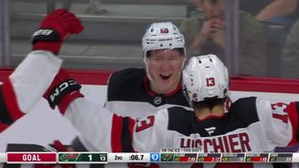 Palát se za Devils dvakrát trefil v Minnesotě, skóroval po 19 duelech Palát se za Devils dvakrát trefil v Minnesotě, skóroval po 19 duelech