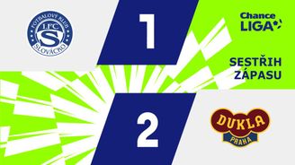SESTŘIH: Slovácko - Dukla 1:2. Pražané se odlepili ode dna, přeskočili Slovácko i Baník SESTŘIH: Slovácko - Dukla 1:2. Pražané se odlepili ode dna, přeskočili Slovácko i Baník