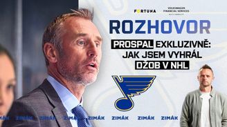 Zimák s Prospalem: Detaily získání práce v St. Louis. Byly i slzy. Česko moc negratulovalo Zimák s Prospalem: Detaily získání práce v St. Louis. Byly i slzy. Česko moc negratulovalo