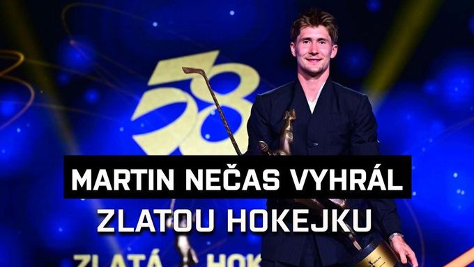 Českému hokeji vládne Nečas! Útočník Colorada má poprvé Zlatou hokejku, sesadil Pastrňáka Českému hokeji vládne Nečas! Útočník Colorada má poprvé Zlatou hokejku, sesadil Pastrňáka