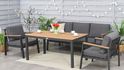 Hliníkový zahradní nábytek Zakintos Wood Apetito 5 Garden Point Hliníkový zahradní nábytek Zakintos Wood Apetito 5 Garden Point