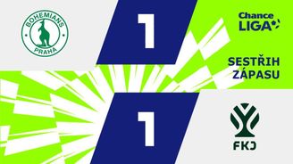 SESTŘIH: Bohemians – Jablonec 1:1. Čermák z penalty srovnal, Jablonec znovu ztratil body SESTŘIH: Bohemians – Jablonec 1:1. Čermák z penalty srovnal, Jablonec znovu ztratil body