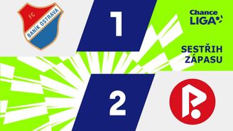 SESTŘIH: Baník - Pardubice 1:2. Východočeši poprvé v sezoně zvítězili SESTŘIH: Baník - Pardubice 1:2. Východočeši poprvé v sezoně zvítězili