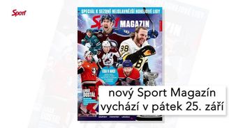 Sport Magazín k nové sezoně NHL a rozhovor s Lukášem Dostálem Sport Magazín k nové sezoně NHL a rozhovor s Lukášem Dostálem