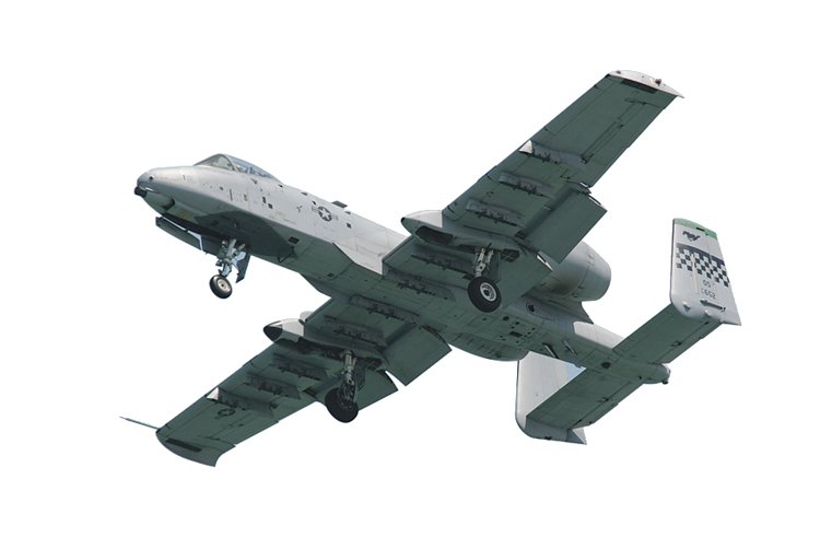 A-10 Thunderbolt II: Přímé křídlo je to nejčastější, které můžete na letadlech vidět