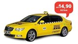 Pohodlné cestování po Praze: Taxi se slevou 40 – 47 % pro všechny!