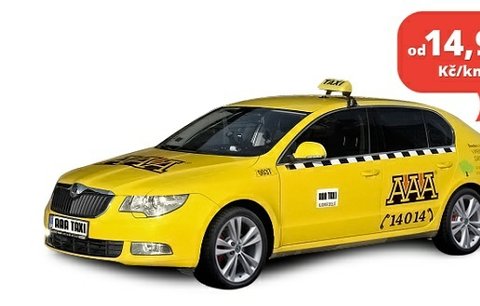 Pohodlné cestování po Praze: Taxi se slevou 40 – 47 % pro všechny!