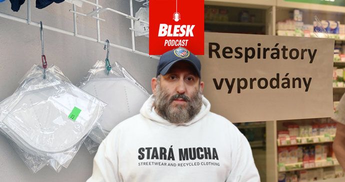 Blesk Podcast: Rukama mi prošly stovky nekvalitních respirátorů, říká Aaron Günsberger