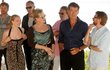 S M. Streepovou a P. Brosnanem, hlavními aktéry filmu Mamma Mia!.
