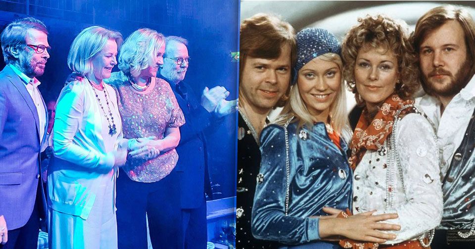 Agnetha Fältskog, Björn Ulvaeus, Benny Andersson a Anni-Frid Lyngstad znovu spolu