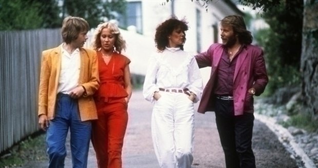Skupina ABBA v roce 1980