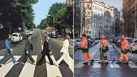 Slavná fotografie Beatles z Abbey Road vznikla 8. srpna 1969.