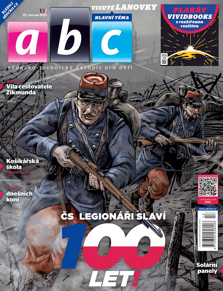 Tajemná Zikmundova vila a čs. legionáři v novém časopisu ABC č. 13/2021