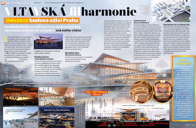 Novou odvážnou architektronickou stavbu pro Prahu uvidíte v časopisu ABC