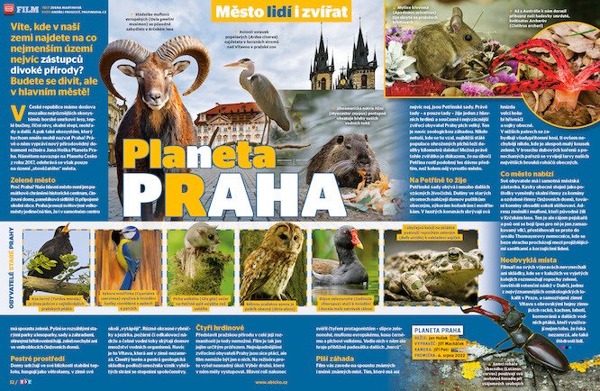 Planeta Praha v časopisu ABC