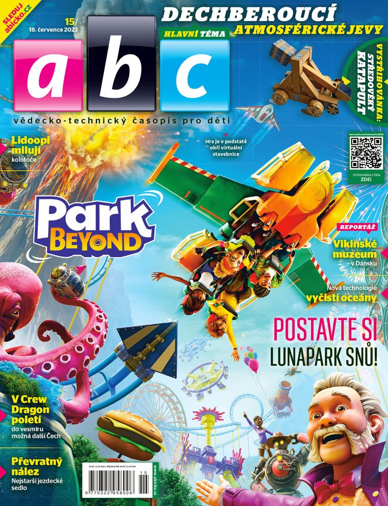 Časopis ABC přináší zábavu, novinky a zajímavosti nejen z přírody, vědy a techniky