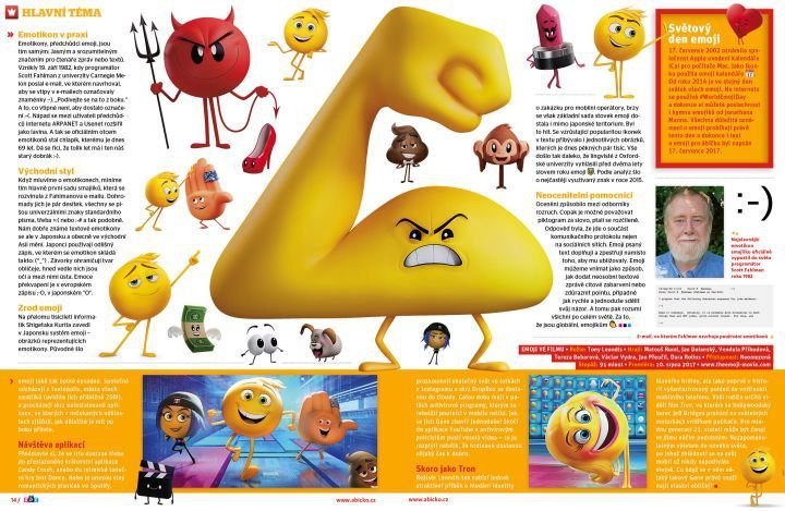 ABC 16/2017: Emoji ve filmu