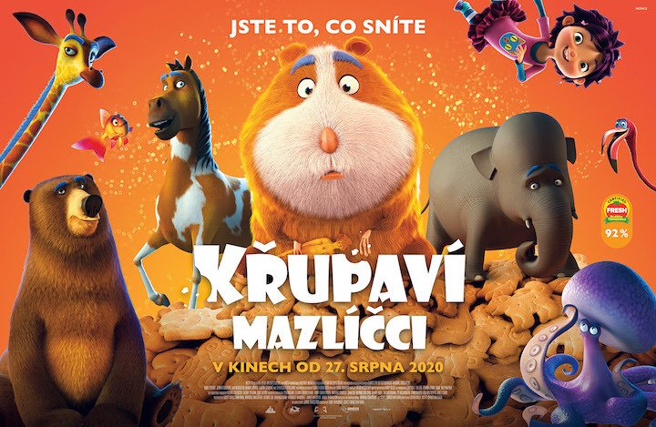 Křupaví mazlíčci: Filmový plakát v časopisu ABC