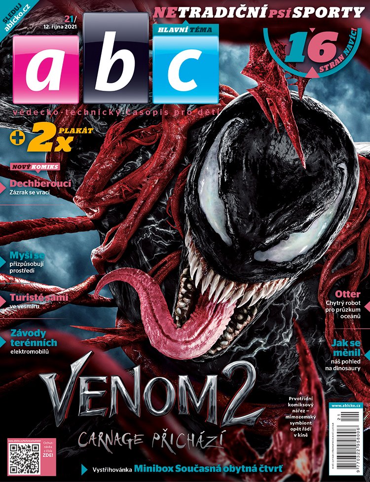 Venom se vrací ve filmu, který není tak úplně od Marvelu. Víc prozradí časopis ABC č. 21/2021