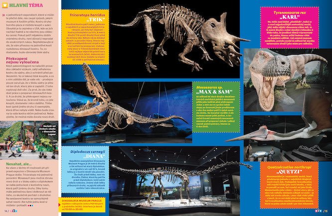 Originální dinosauří kostry, věroodné modely a ultra moderně pojatá výstava. Dinosauria Museum Prague je jako skutečná cesta do pravěku.
