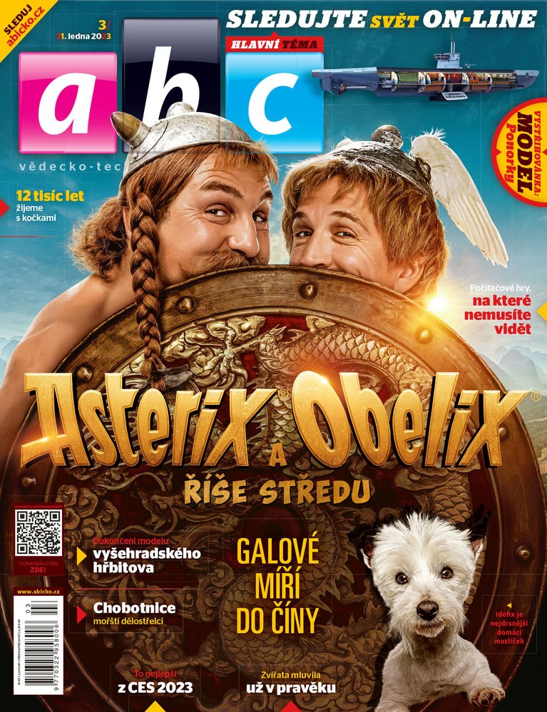 Asterix, Obelix a svět online v časopisu ABC