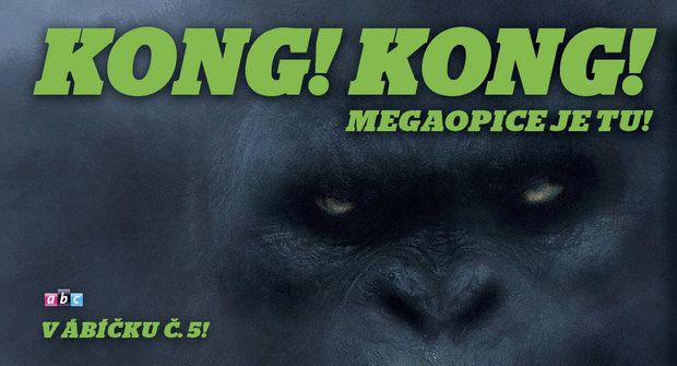 ABC 5/2017: Nové ábíčko s mega opicí King Kongem
