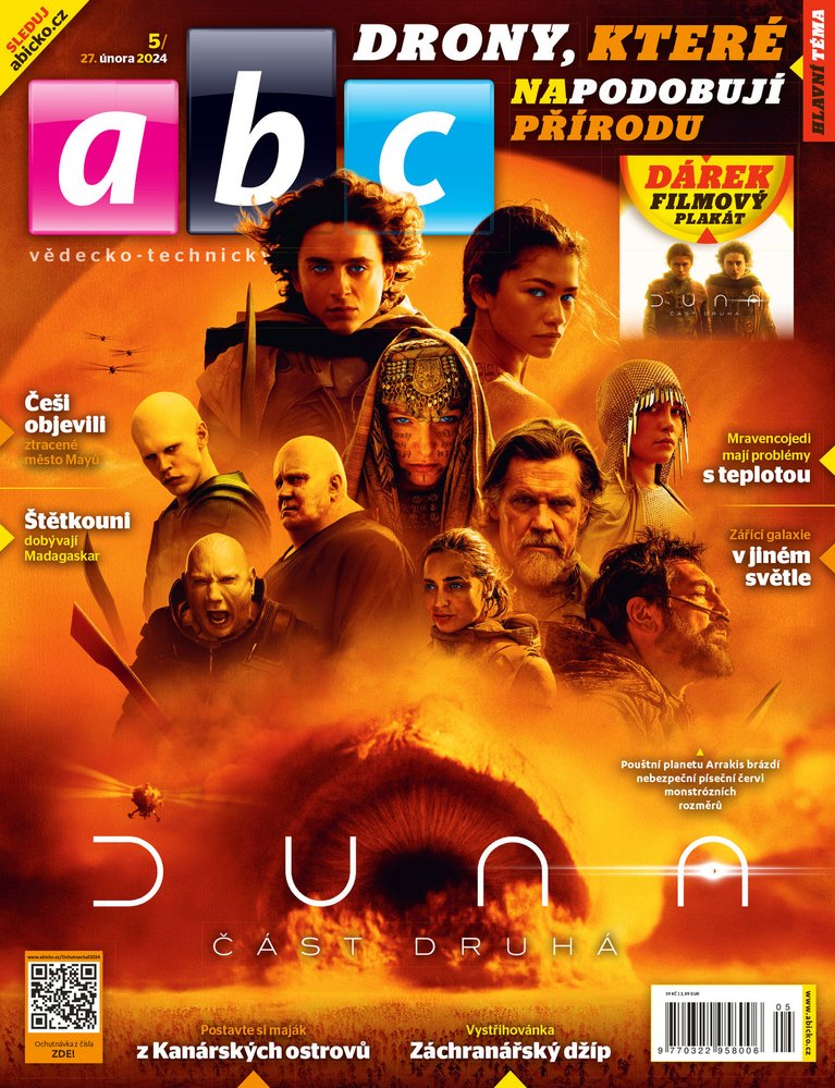 Poslední číslo časopisu ABC: Zábava, zajímavosti a novinky z přírody, vědy, techniky...