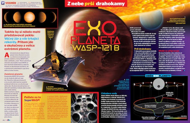 Exoplanetu, kde prší drahokamy, uvidíte v časopisu ABC