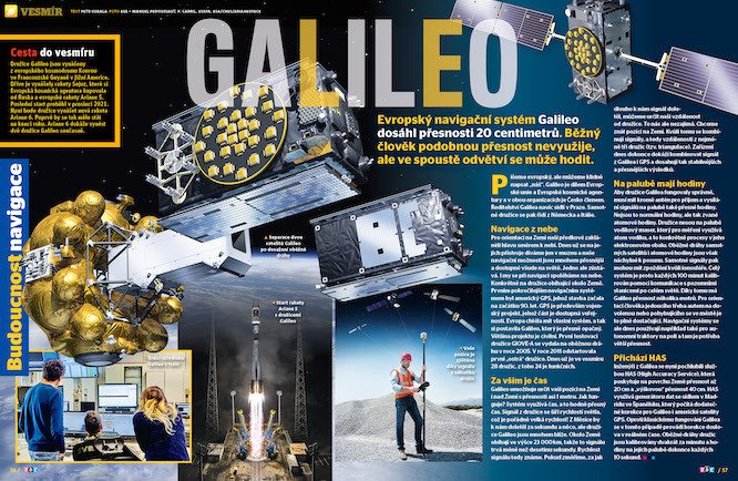 Evropský navigační systém Galileo dosáhl přesnosti 20 cm