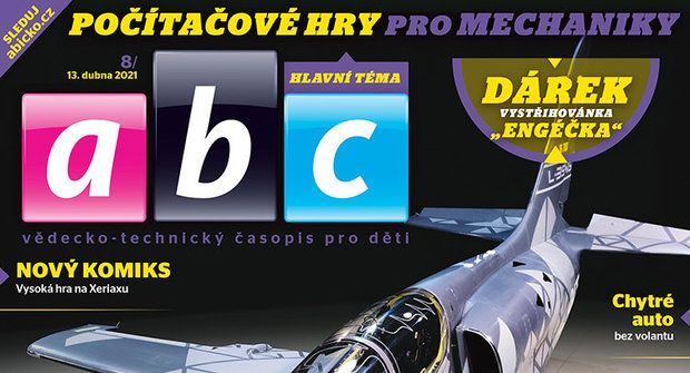 Český letoun L39NG a hry pro mechaniky v ABC