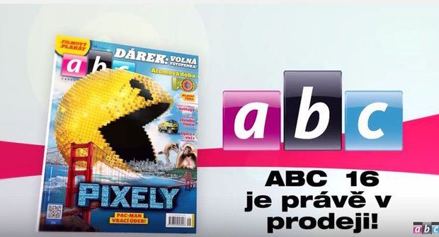 ABC 16 je tady! Pixelová revoluce? Pac-Man žere ábíčko