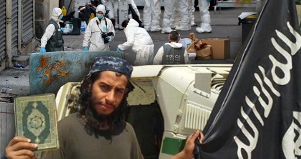 Krutá smrt Abdelhamida Abaaouda: Strůjce pařížských útoků byl střelen do hlavy a rozmetán granáty