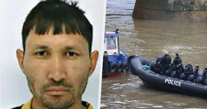 Abdul Ezedi (35), který v Londýně polil ženu a dvě děti kyselinou se nejspíš zabil: Policejní jednotky prohledávají okolí Temže.