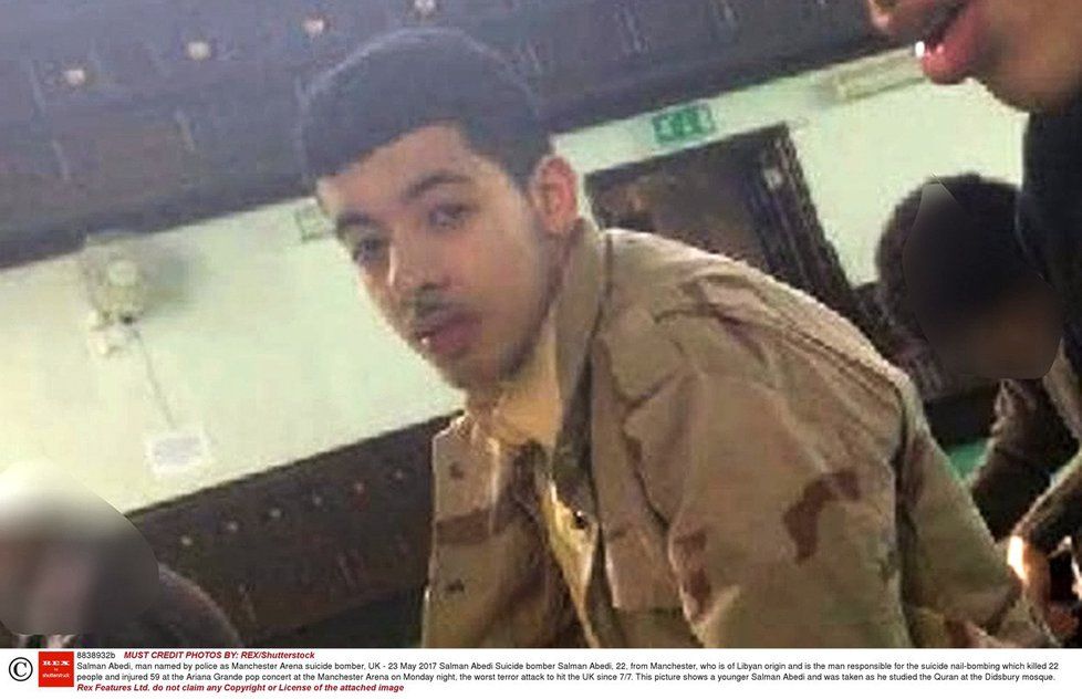 Sebevražedný atentátník Salman Abedi