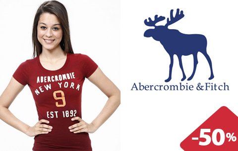 Abercrombie & Fitch! Luxusní americká móda za tisícovku!