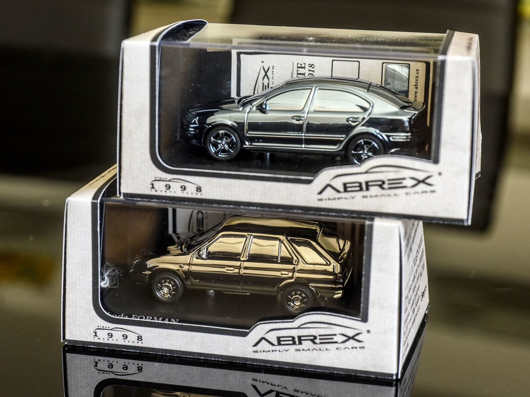Model od společnosti Abrex