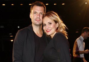 Monika s přítelem Tomášem Hornou