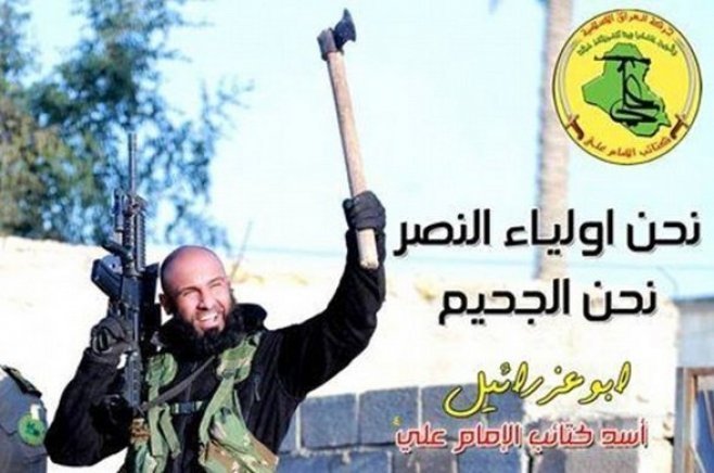 Irácký bojovník Abu Azrael si získal statisíce podporovatelů na sociálních sítích.