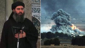 Abu Bakr al-Baghdadi byl těžce zraněn při náletu, jeho život byl v ohrožení.