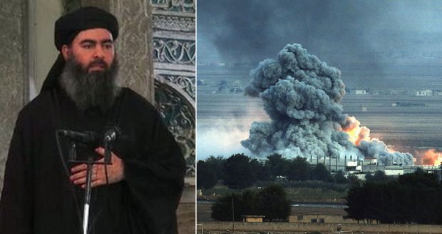 Vůdce ISIS byl vážně zraněn při náletech: Jeho život byl v ohrožení